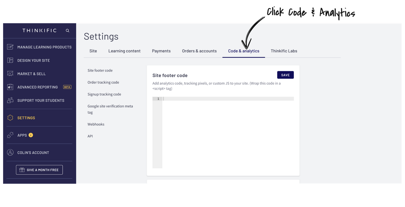 Customer profile user interface